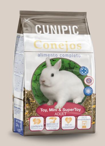 Cunipic S Per Premium Para Conejos Adultos S Per Toy Mini Y Toy