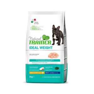 NATURAL TRAINER DOG LIGHT IN FAT MINI ADULT PAVO 2Kg