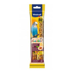VITAKRAFT BARRITAS ALBARICOQUE E HIGO PARA PERIQUITOS 60g (7 uds./caja)