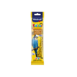 VITAKRAFT BARRITAS HUEVO Y SEMILLAS DE HIERBA PARA PERIQUITOS 60g (7 uds./caja)