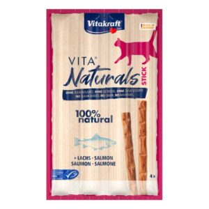 VITAKRAFT VITA NATURALS STICK SALMÓN 20g (20 uds./caja)