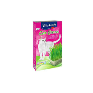 VITAKRAFT CAT GRASS HIERBA FRESCA PARA GATOS 120g (6ud./caja)