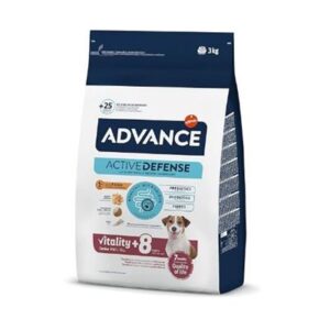 ADVANCE DOG MINI VITALITY (+8 AÑOS) POLLO Y ARROZ 1.5Kg/3Kg