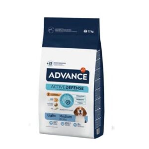 ADVANCE DOG MEDIUM LIGHT POLLO Y ARROZ 3Kg/12Kg