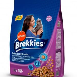 BREKKIES CAT STERILIZED POLLO 3Kg - PVO11.25