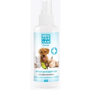 MENFORSAN SPRAY ANTISÉPTICO CON CLORHEXIDINA PARA MASCOTAS 60ml PVP4.50€
