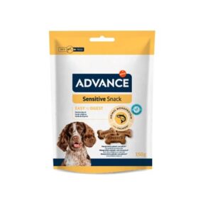 ADVANCE DOG SENSITIVE SNACK 150g PVP3.35 (7 uds./caja)