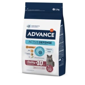 ADVANCE CAT STERILIZED VITALITY (+10 años) POLLO 1.5Kg
