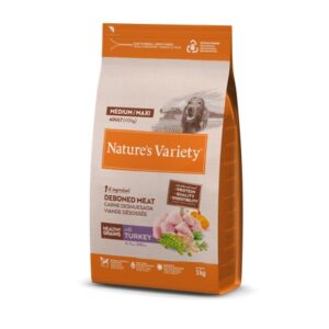 NATURE'S VARIETY DOG HEALTHY GRAINS MEDIUM/MAXI ADULT PAVO 3Kg/10Kg
