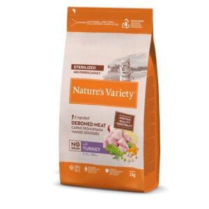NATURE'S VARIETY CAT NO GRAIN STERILIZED ADULT PAVO 1.25Kg/3Kg/7Kg