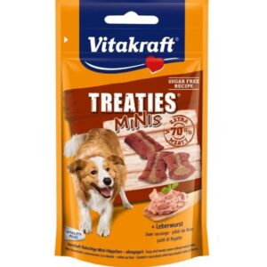 VITAKRAFT SNACK TREATIS MINI CON PATÉ PARA PERROS PEQUEÑOS 48g (8ud./caja)