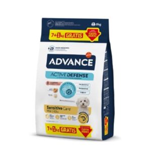 ADVANCE DOG MINI SENSITIVE SALMÓN&RICE 7Kg+1Kg gratuito