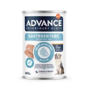 ADVANCE VETERINARY DIETS DOG WET GASTROENTERIC MEDIUM/MAXI 400g (6ud./caja)