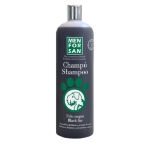 MENFORSAN CHAMPÚ PARA PERROS DE PELO NEGRO 1L
