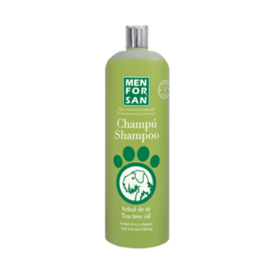 MENFORSAN CHAMPÚ CON ÁRBOL DE TÉ PARA PERROS 1L