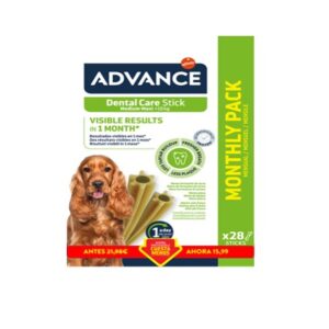 ADVANCE DOG DUPLO DENTAL CARE STICK MEDIUM/MAXI MENSUAL 720g*2 (2uds./caja)