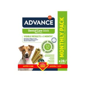 ADVANCE DOG DUPLO DENTAL CARE STICK MINI MENSUAL 360g*2 (2uds./caja)