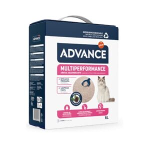 ADVANCE ARENA MULTIPERFORMANCE CARTÓN PARA GATOS 6L (5Kg) - PVP13,99€ (3uds./caja)
