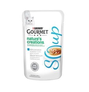 GOURMET NATURE'S CREATIONS SOPA CON ATÚN Y GAMBAS 40g*16 sobres (2uds./caja)