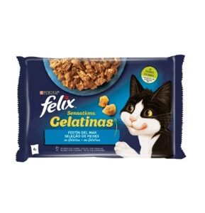 FELIX SENSATIONS FESTÍN DEL MAR 4x85g (12ud./caja)