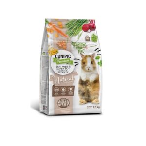 CUNIPIC SÚPER PREMIUM NO GRAIN PARA CONEJOS ADULTOS SÚPER TOY, MINI Y TOY CUNIPIC 2.5Kg (4 uds./caja)