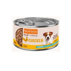 NATURE'S VARIETY DOG PATÉ LATA MINI PUPPY POLLO 200g (12 uds./caja)