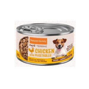 NATURE'S VARIETY DOG PATÉ LATA MINI ADULT POLLO 200g (12 uds./caja)