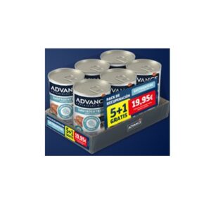 ADVANCE VETERINARY DIETS DOG WET GASTROENTERIC MEDIUM/MAXI 400g 5+1 GRATIS (6ud./caja)