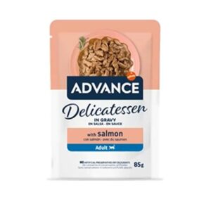ADVANCE CAT WET ADULT DELICATESSEN SALMÓN 85g (24ud./caja)